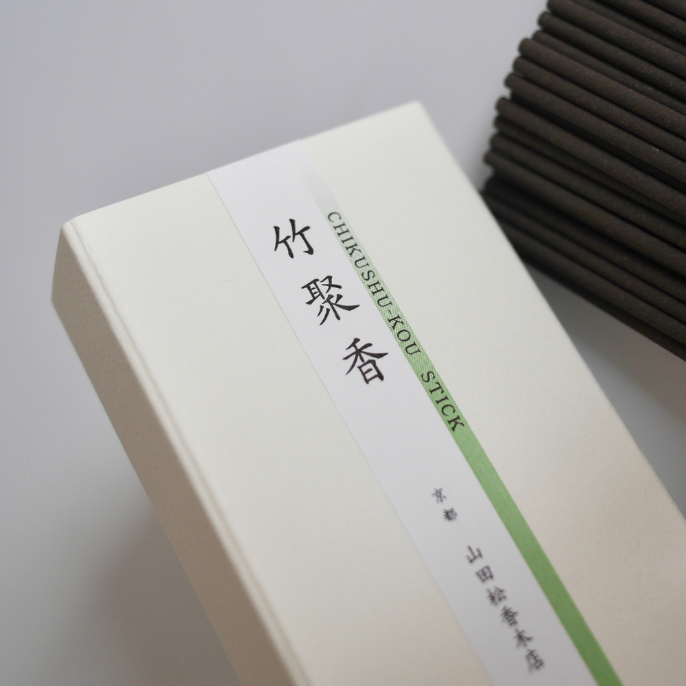 竹聚香 -CHIKUSHUKOU- スティック 線香 紙箱入